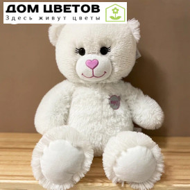 Мягкая игрушка медведь Color Bear белый 65 см